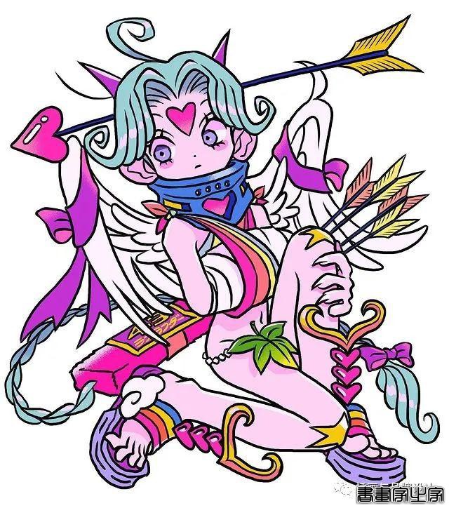 插画丨东方元素与荧光色的冲撞下，诞生的嘻哈风角色设计-61.jpg