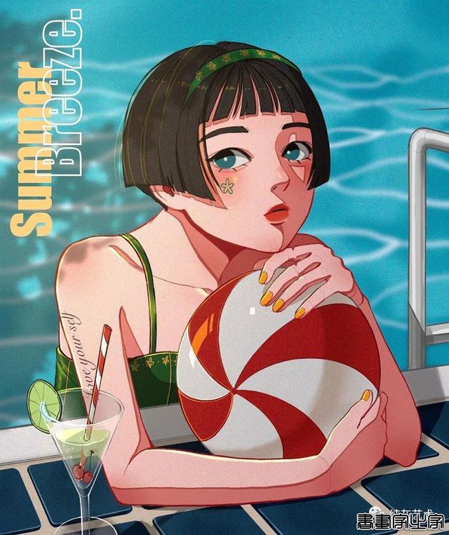 复古系文艺少女插画-16.jpg