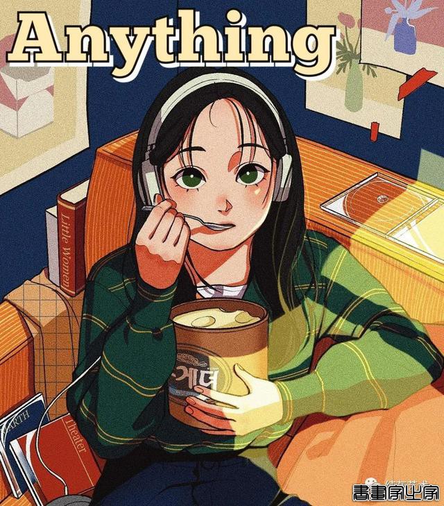 复古系文艺少女插画-24.jpg