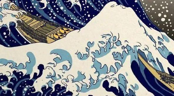 插画师再创作日本名画，讽刺核污水入海，这些细节亮了-7.jpg