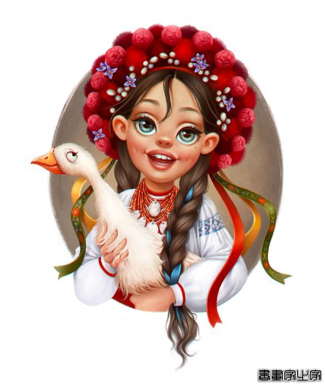 各国经典元素构成的插画作品-4.jpg