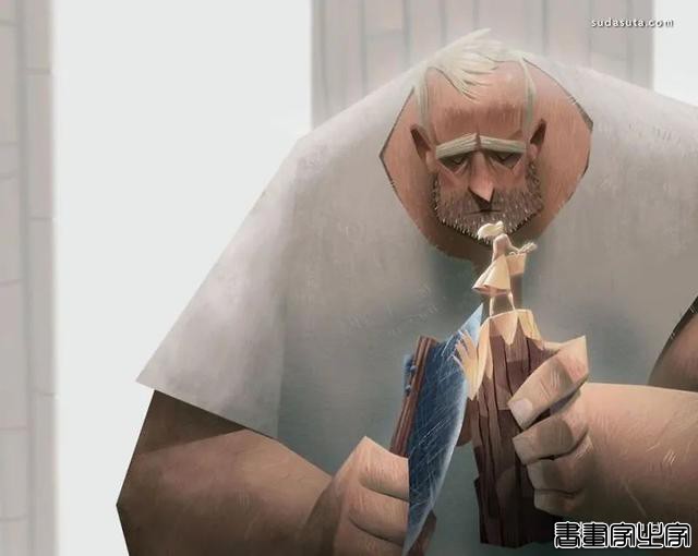 插画《孤独伐木工的爱情》Tom booth作品，一起感受孤独-6.jpg