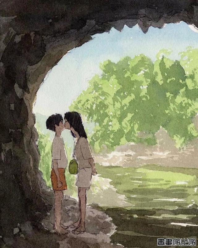 分享一组超有感觉的水彩色调「CG插画」韩插画师：??-5.jpg