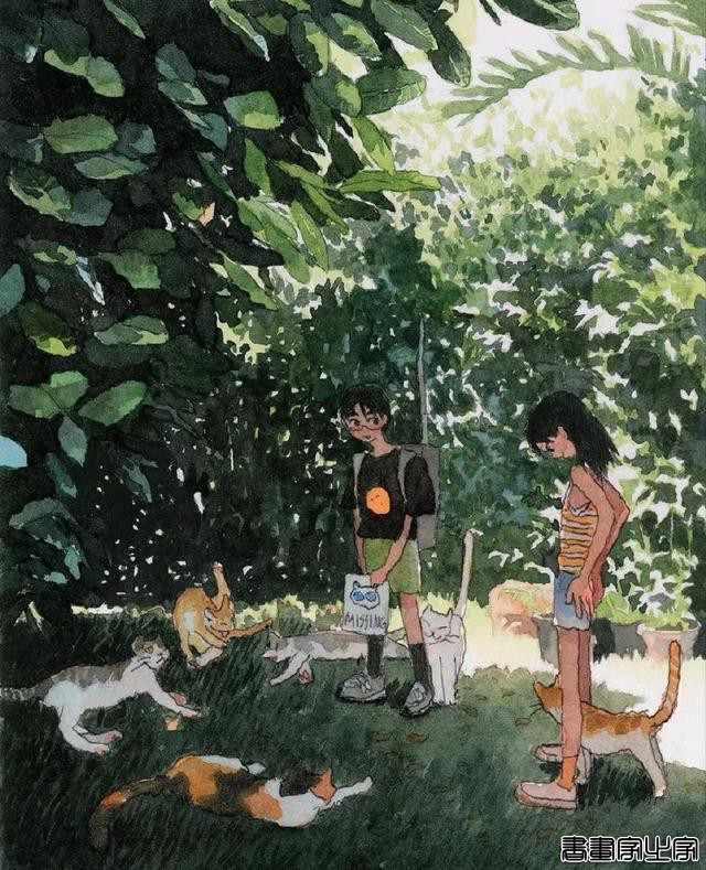 分享一组超有感觉的水彩色调「CG插画」韩插画师：??-6.jpg