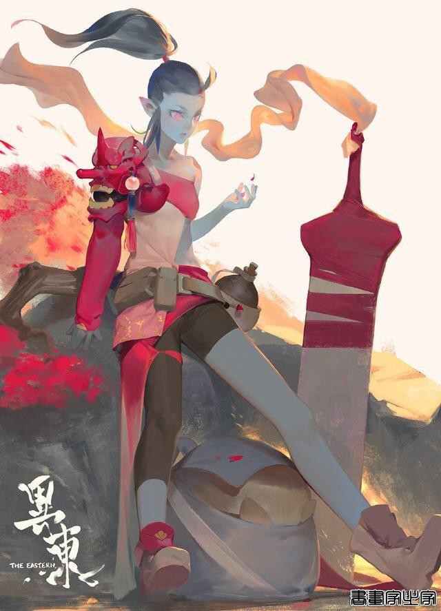画师推荐.第九百五十三期-Geoffrey 日本插画师 幻彩绚丽的插画-4.jpg