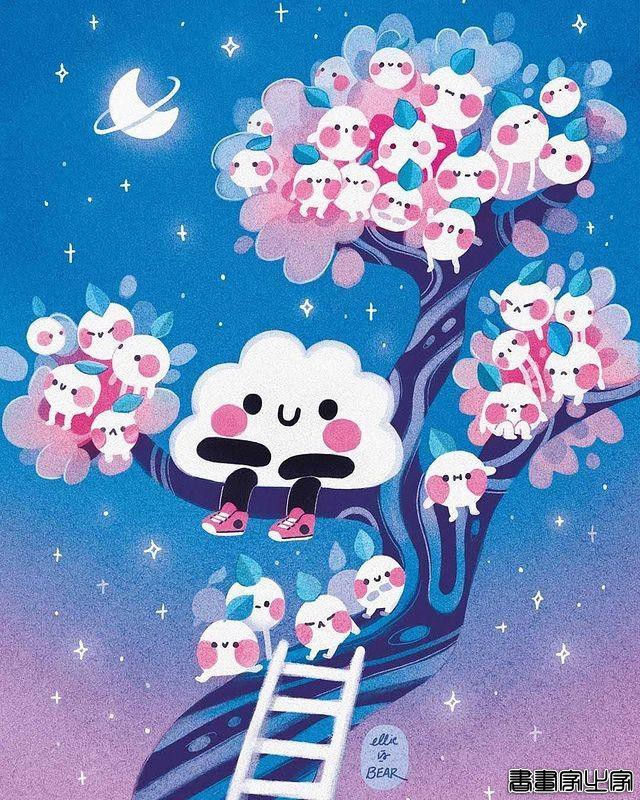 插画师 ellievsbear 超治愈可爱插画 ????-6.jpg