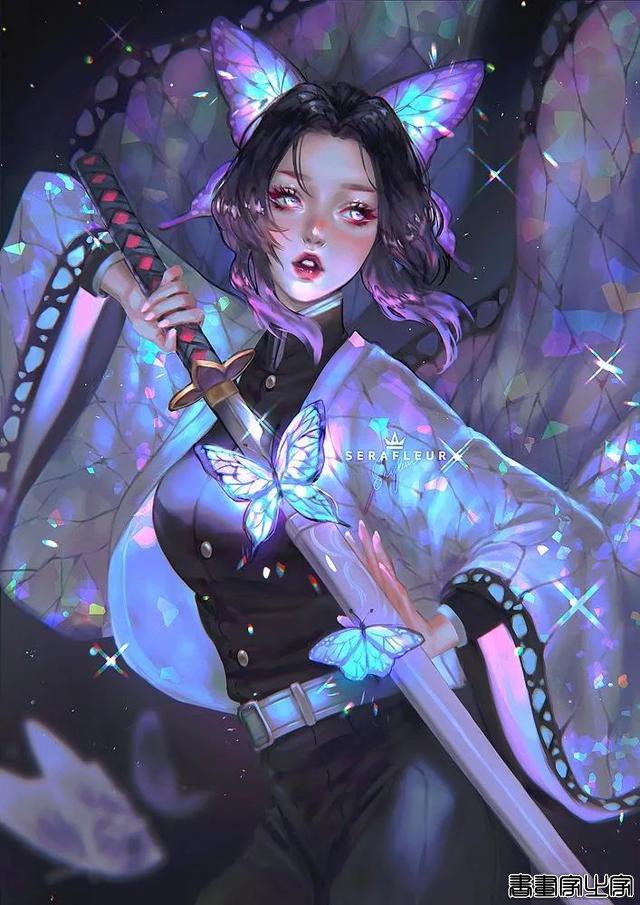 菲律宾插画师serafleur 色彩光影冲击力极强的少女插画-15.jpg