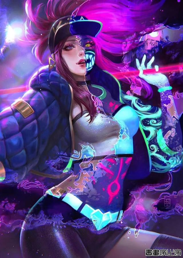 菲律宾插画师serafleur 色彩光影冲击力极强的少女插画-20.jpg