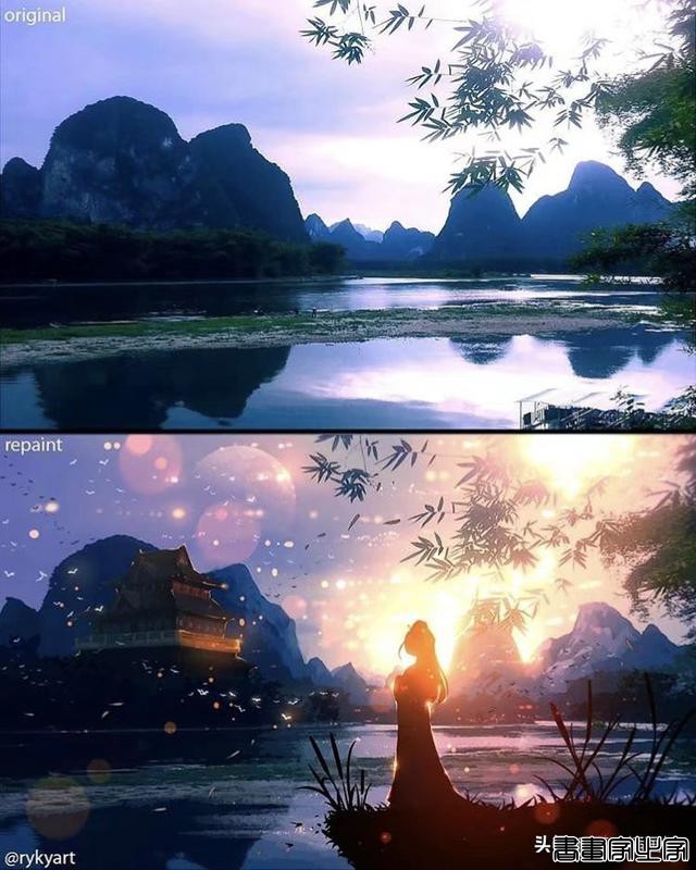 现实场景 &amp; 浪漫魔幻插画，这也太美了吧-4.jpg