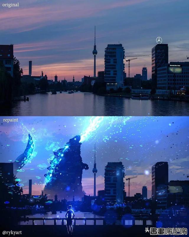 现实场景 &amp; 浪漫魔幻插画，这也太美了吧-6.jpg