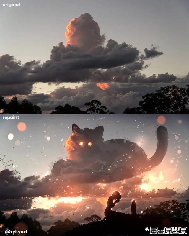 现实场景 &amp; 浪漫魔幻插画，这也太美了吧-5.jpg