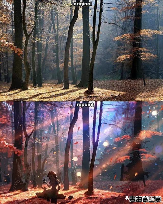 现实场景 &amp; 浪漫魔幻插画，这也太美了吧-7.jpg