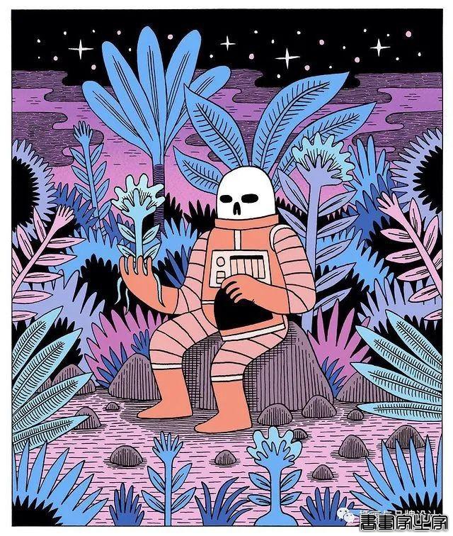 插画丨邀你走进奇幻世界，跳脱出传统的用色彩描绘心境-4.jpg