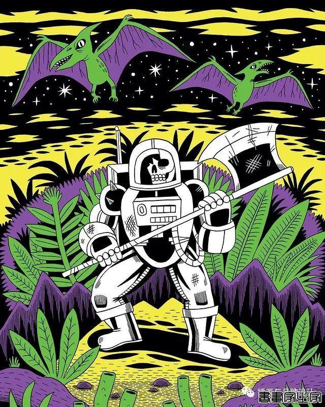 插画丨邀你走进奇幻世界，跳脱出传统的用色彩描绘心境-6.jpg
