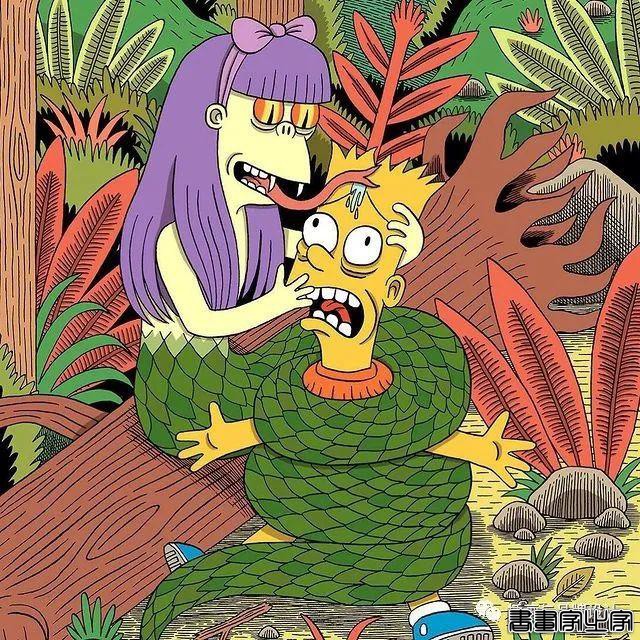 插画丨邀你走进奇幻世界，跳脱出传统的用色彩描绘心境-5.jpg