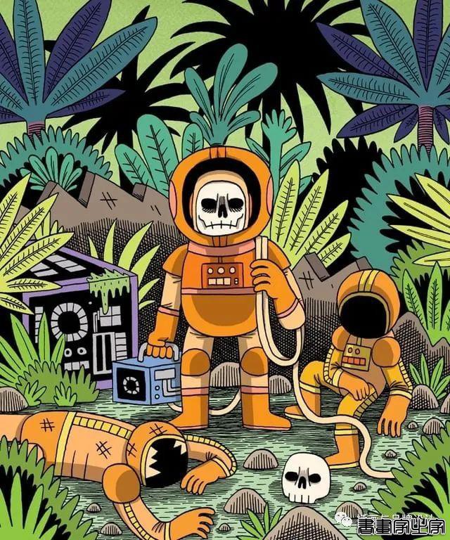 插画丨邀你走进奇幻世界，跳脱出传统的用色彩描绘心境-9.jpg