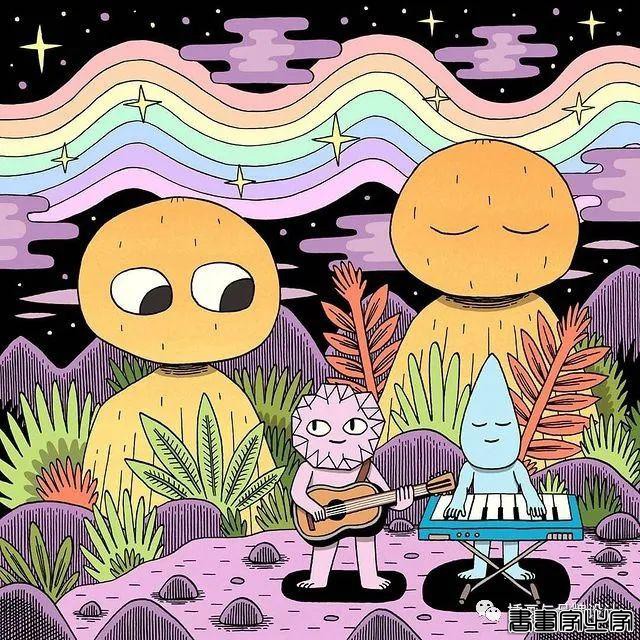 插画丨邀你走进奇幻世界，跳脱出传统的用色彩描绘心境-19.jpg