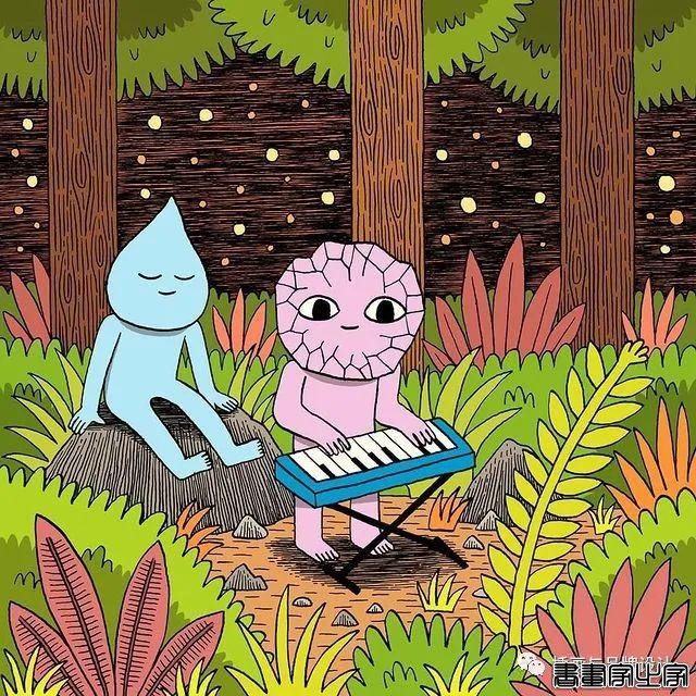插画丨邀你走进奇幻世界，跳脱出传统的用色彩描绘心境-18.jpg