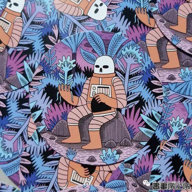 插画丨邀你走进奇幻世界，跳脱出传统的用色彩描绘心境-20.jpg