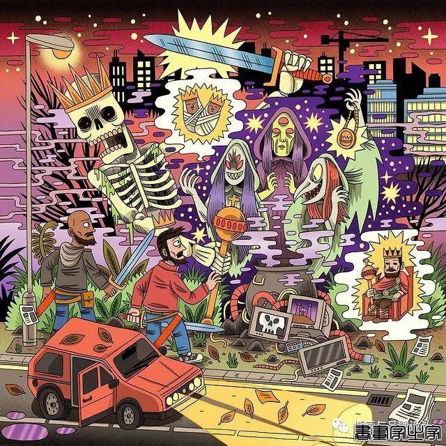 插画丨邀你走进奇幻世界，跳脱出传统的用色彩描绘心境-22.jpg