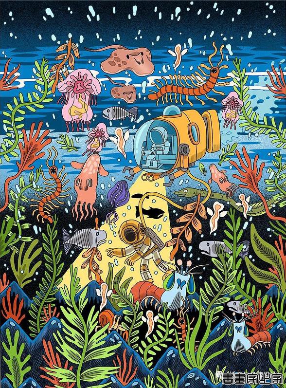 插画丨邀你走进奇幻世界，跳脱出传统的用色彩描绘心境-28.jpg