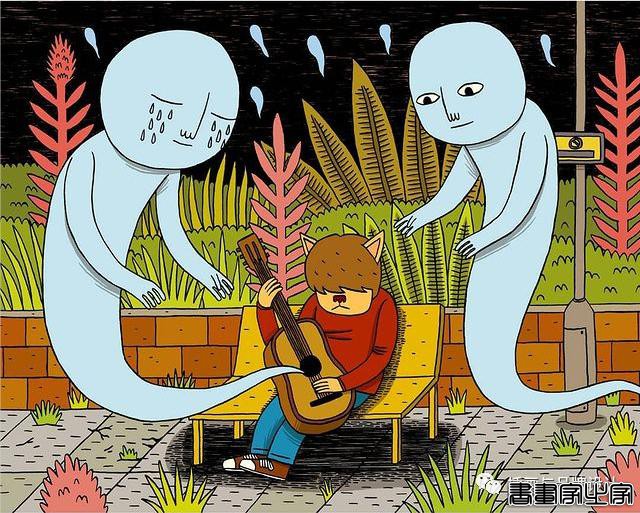 插画丨邀你走进奇幻世界，跳脱出传统的用色彩描绘心境-27.jpg