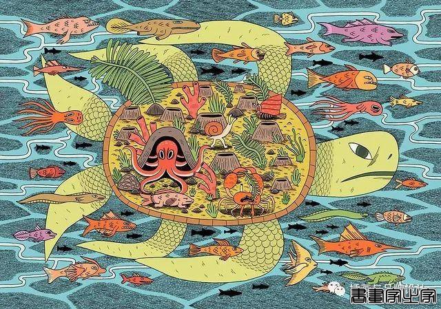 插画丨邀你走进奇幻世界，跳脱出传统的用色彩描绘心境-36.jpg
