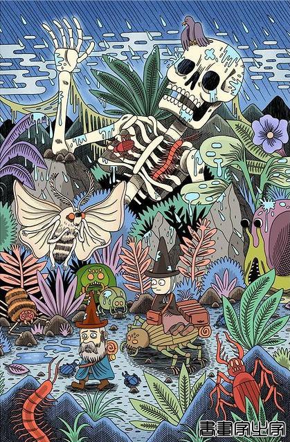 插画丨邀你走进奇幻世界，跳脱出传统的用色彩描绘心境-38.jpg