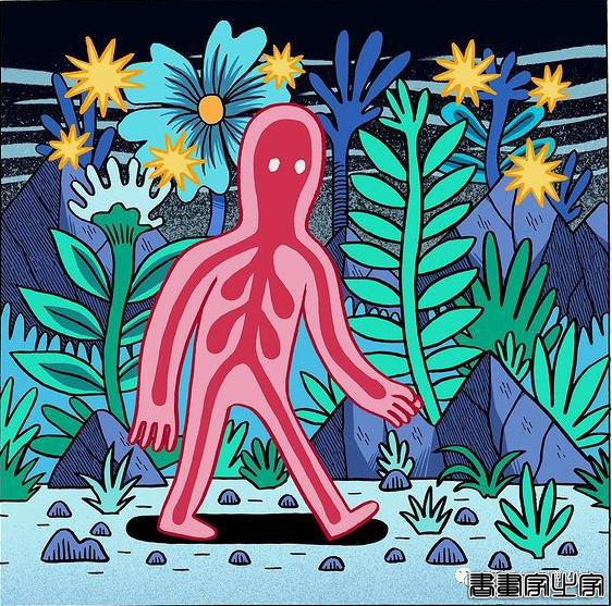 插画丨邀你走进奇幻世界，跳脱出传统的用色彩描绘心境-35.jpg