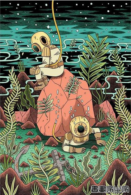 插画丨邀你走进奇幻世界，跳脱出传统的用色彩描绘心境-37.jpg