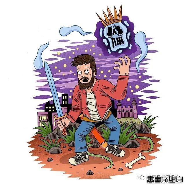 插画丨邀你走进奇幻世界，跳脱出传统的用色彩描绘心境-44.jpg