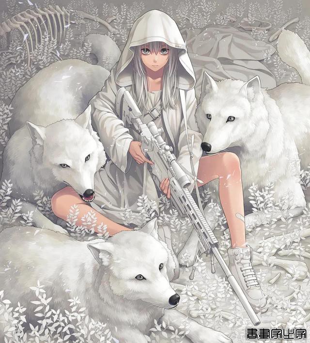 日本画师ミナミ的少女系列插画「壁纸\背景\头像」-6.jpg