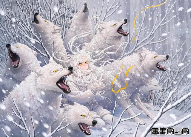 日本画师ミナミ的少女系列插画「壁纸\背景\头像」-15.jpg