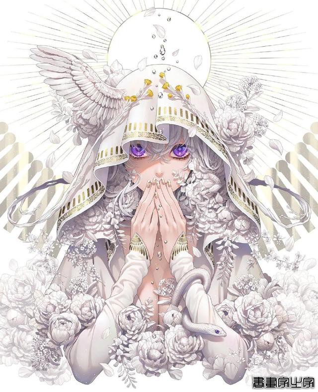 日本画师ミナミ的少女系列插画「壁纸\背景\头像」-16.jpg