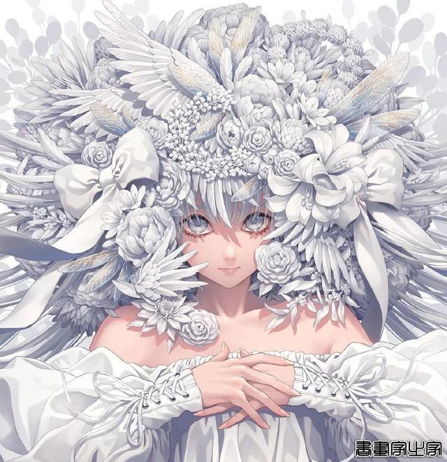 日本画师ミナミ的少女系列插画「壁纸\背景\头像」-18.jpg