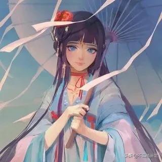 插画师fuwaffie的一组唯美人物同人插画 ?-5.jpg