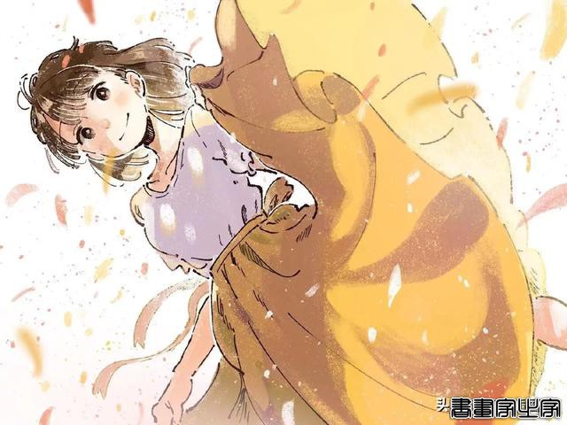 画师 kana_gnpk 神态生动的人物插画，笑起来好美～心动了-6.jpg