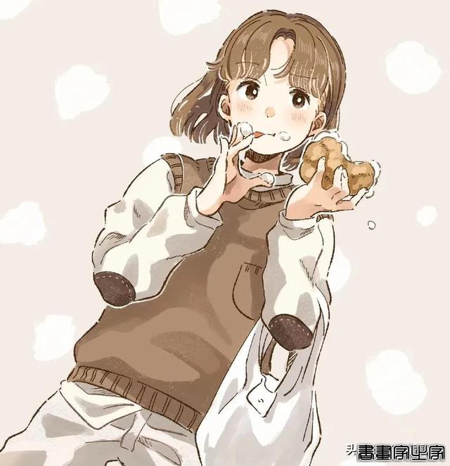画师 kana_gnpk 神态生动的人物插画，笑起来好美～心动了-9.jpg