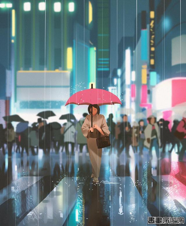 画师推荐.第九百五十八期-Atey Ghailan 瑞典画师 精彩炫目的插画 上-7.jpg