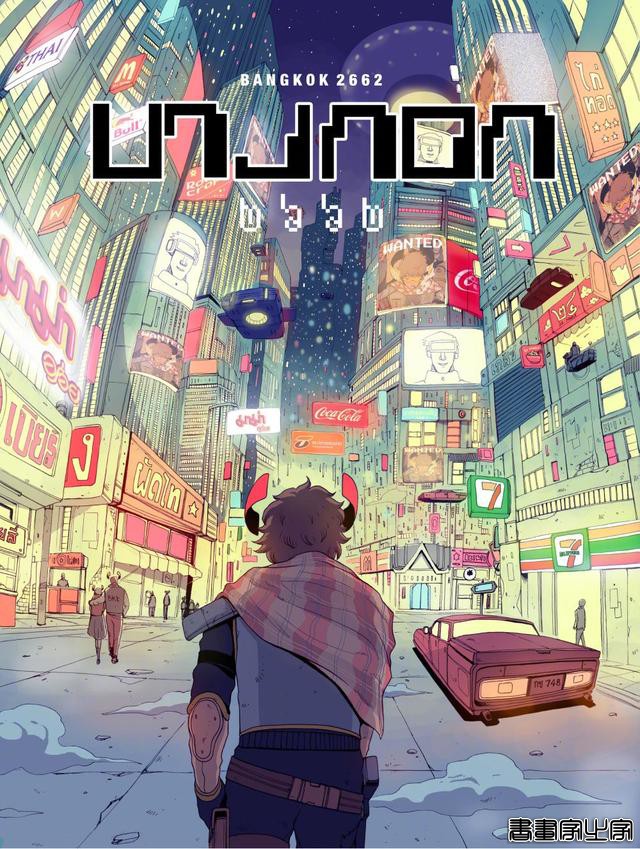 融合Cyberpunk元素的插画，斑斓色彩碰撞又极富想象力-8.jpg