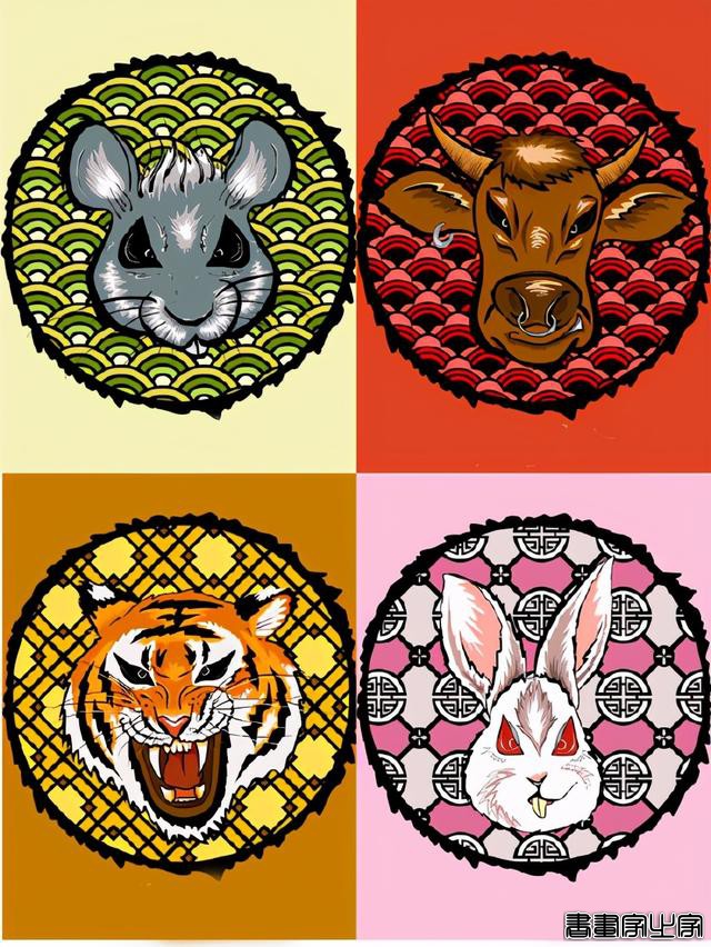 十二生肖插画，动物插画，动物头像-6.jpg
