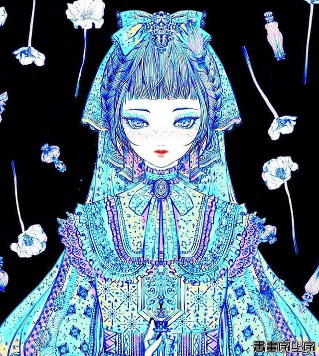 插画欣赏｜华丽精致的神仙画作-12.jpg