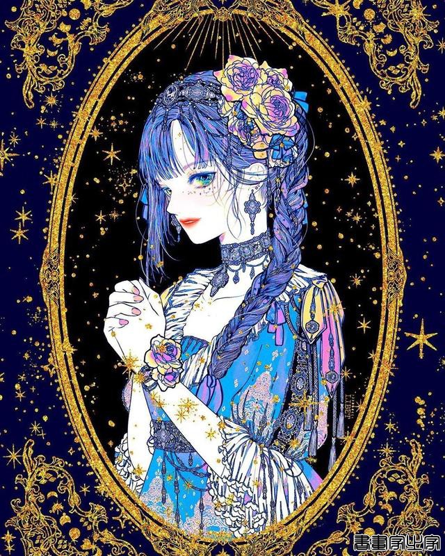 插画欣赏｜华丽精致的神仙画作-13.jpg