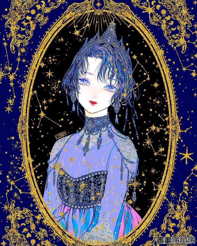 插画欣赏｜华丽精致的神仙画作-14.jpg