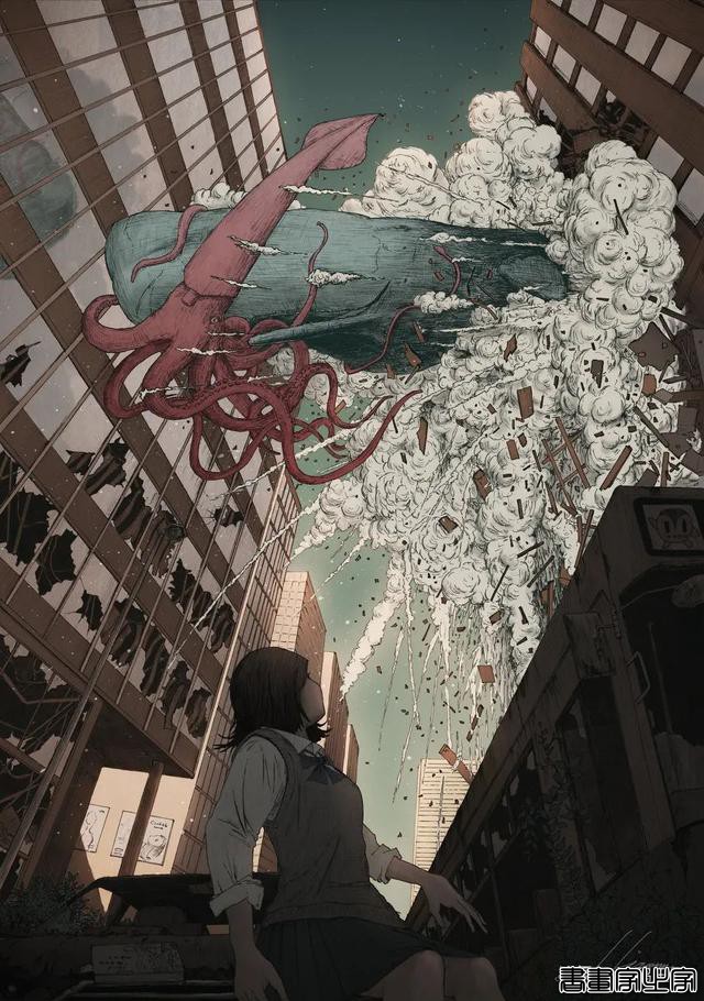 Hiromu。/当花绽放在游鲸的空中 幻想世界系列｜插画分享-4.jpg