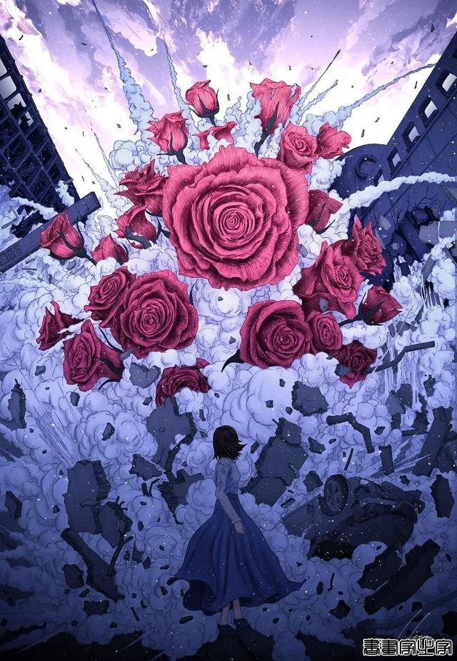 Hiromu。/当花绽放在游鲸的空中 幻想世界系列｜插画分享-8.jpg