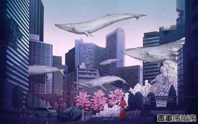 Hiromu。/当花绽放在游鲸的空中 幻想世界系列｜插画分享-5.jpg
