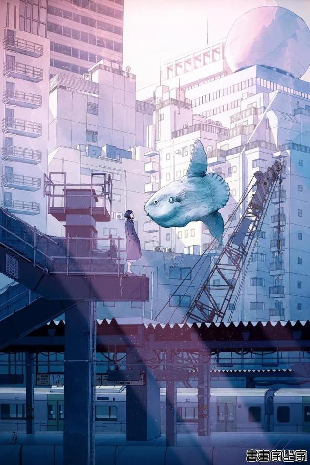 Hiromu。/当花绽放在游鲸的空中 幻想世界系列｜插画分享-17.jpg