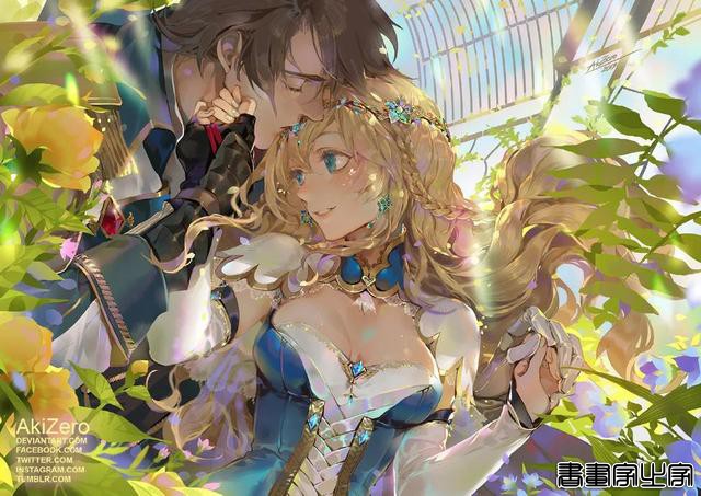 越南插画师 AkiZero 笔下画????风华丽细腻唯美的人物插画作品-5.jpg