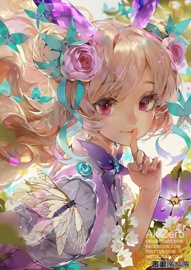 越南插画师 AkiZero 笔下画????风华丽细腻唯美的人物插画作品-10.jpg